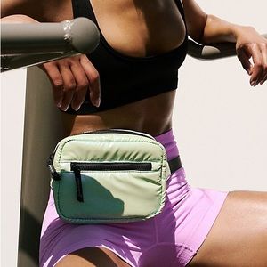 FREE PEOPLE iridescent bum bag